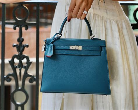 hermes so kelly blue atoll|hermes kelly size comparison.